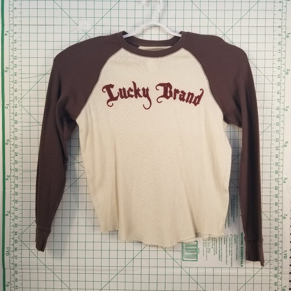 Lucky Brand Raglan Tee Medium
